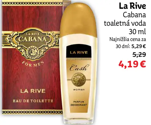 La Rive Cabana toaletná voda