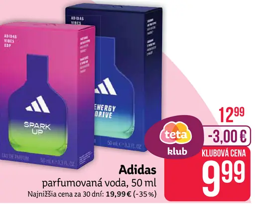 Adidas parfumovaná voda