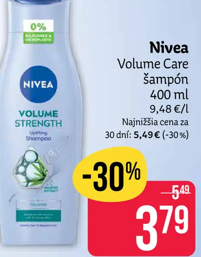 Nivea Volume Care šampón