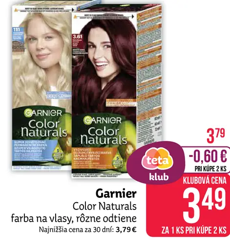 Garnier Color Naturals farba na vlasy