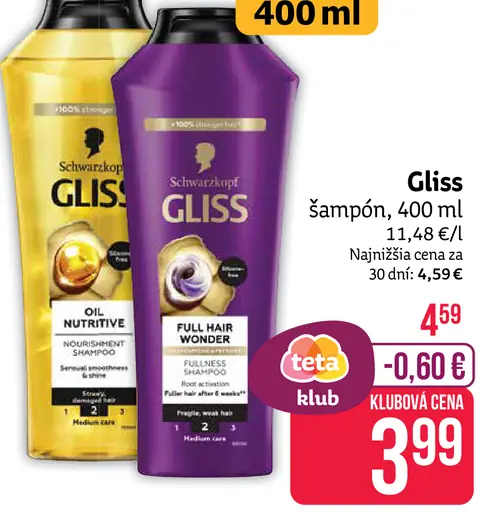 Gliss šampón