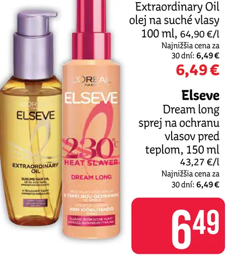 Elseve Extraordinary Oil, olej na suché vlasy