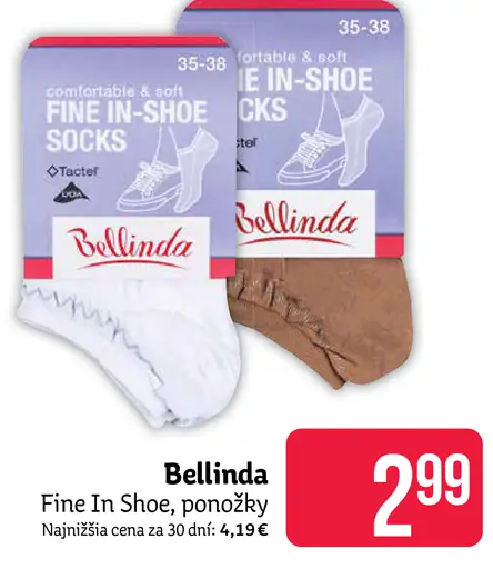 Bellinda Fine In-Shoe ponožky