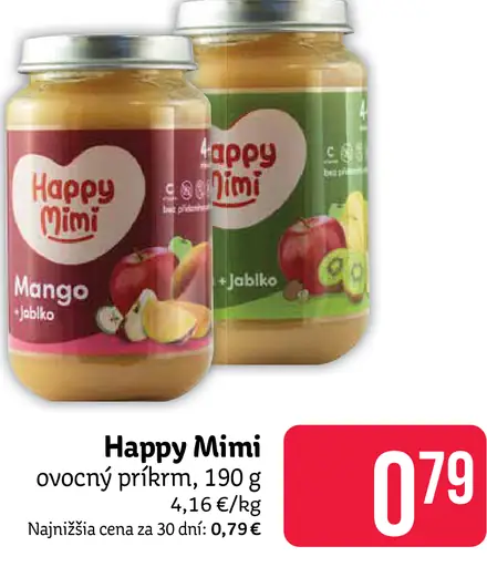 Happy Mimi ovocný príkrm
