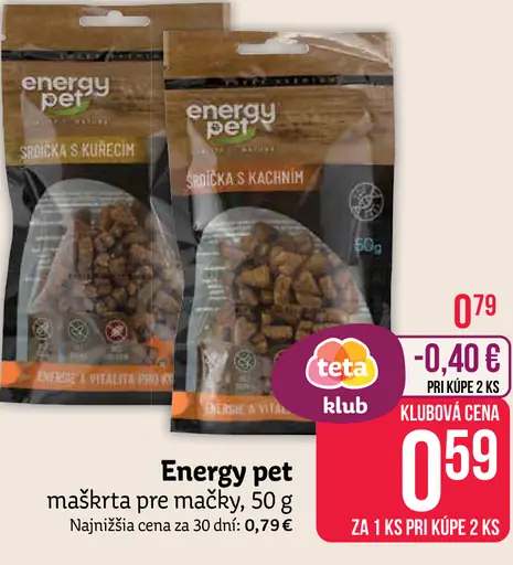 Energy Pet stelivo pre mačky