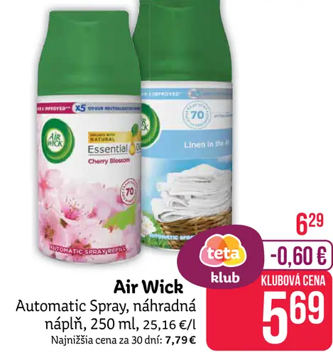 Air Wick Automatic Spray náhradná náplň