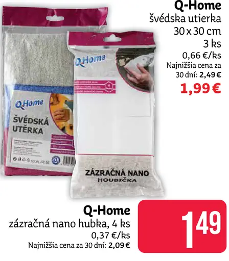 Q-Home švédska utierka