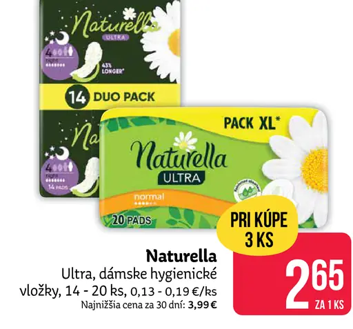 Naturella Ultra Dámske hygienické vložky