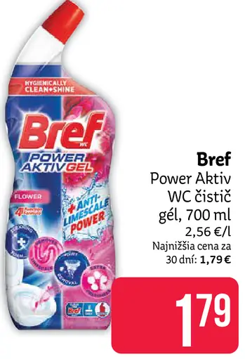 Bref Power Aktiv WC čistiaci gél
