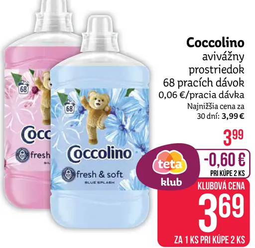 Coccolino avivážny prostriedok