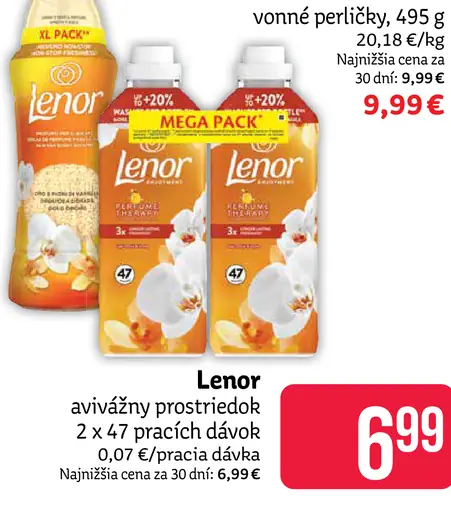 Lenor avivážny prostriedok