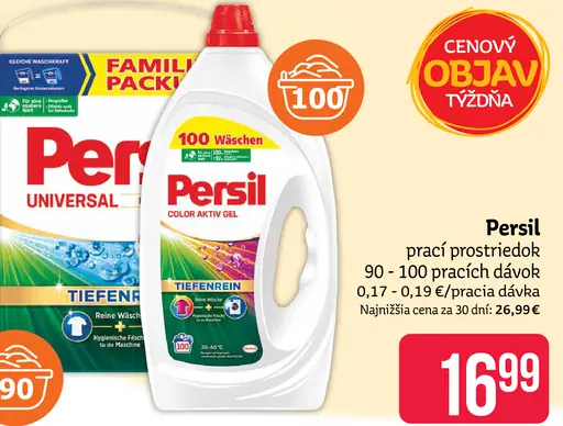 Persil prací prostriedok