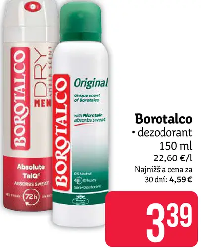 Borotalco dezodorant