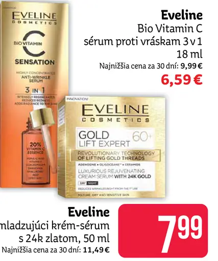 Eveline Bio Vitamin C sérum proti vráskam