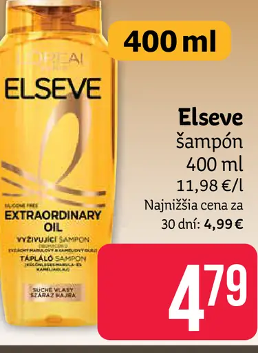 Elseve Extraordinary Oil, 10in1 bezoplachová starostlivosť