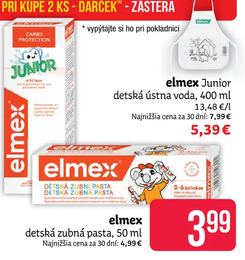 Elmex Junior detská ústna voda