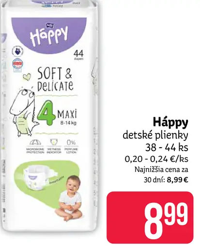 Häppy detské plienky