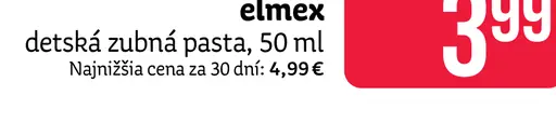 Elmex Junior detská zubná pasta