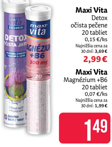 Maxi Vita Detox očista pečene