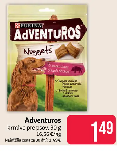 Adventuros krmivo pre psy