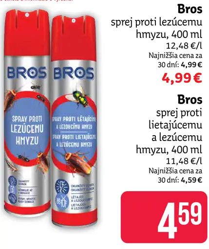 Bros sprej proti lezúcemu hmyzu