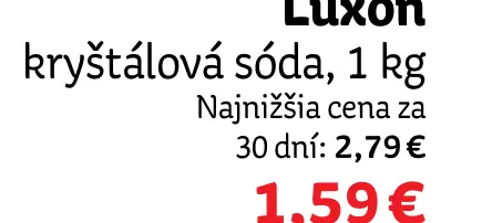 Luxon Kryštálová sóda