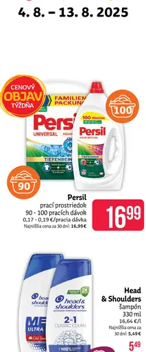 Persil prací prostriedok