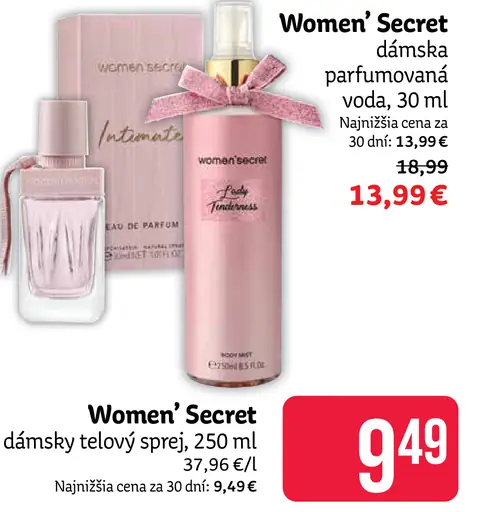 Women'Secret Intimate parfumová voda