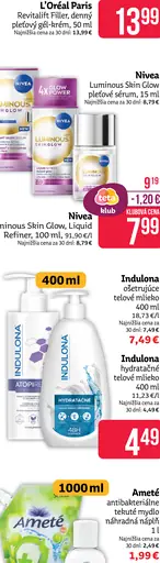 Nivea Luminous Skin Glow pleťové sérum