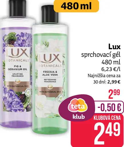 Lux sprchovací gél