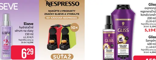 L'Oréal Paris Elseve hydratačné sérum na vlasy