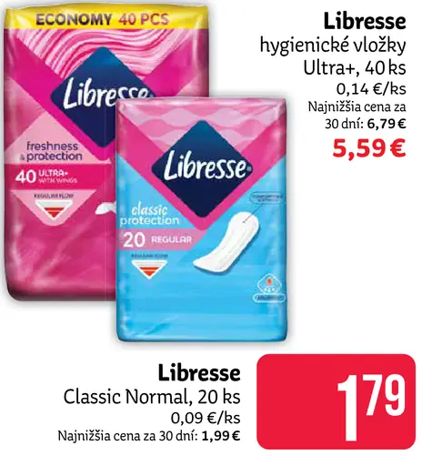 Libresse Classic Normal hygienické vložky