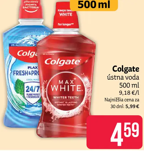 Colgate ústna voda