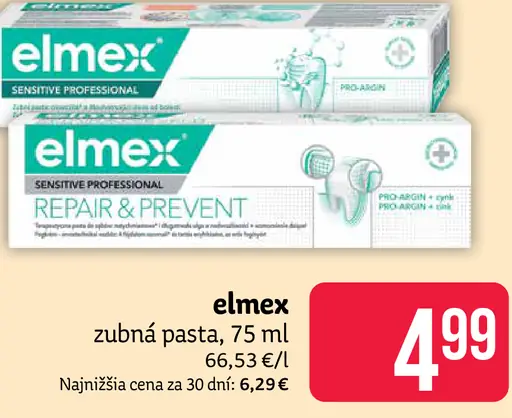 Elmex zubná pasta