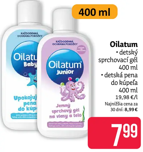 Oilatum detský sprchovací gél
