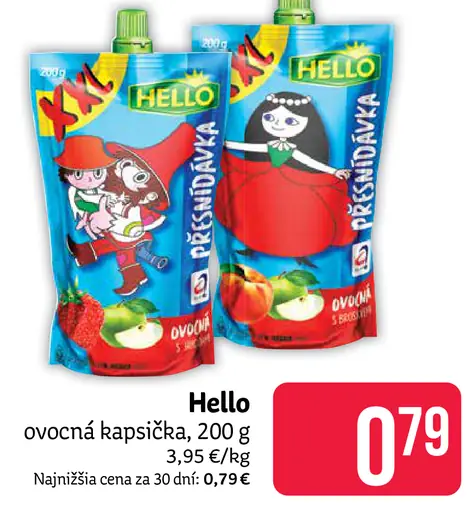Hello ovocná kapsička