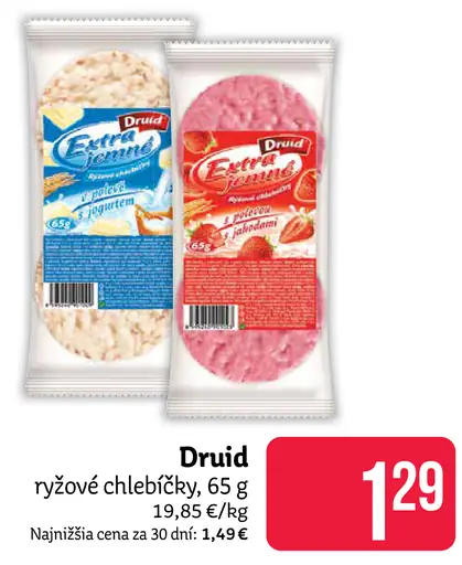 Druid ryžové chlebíčky