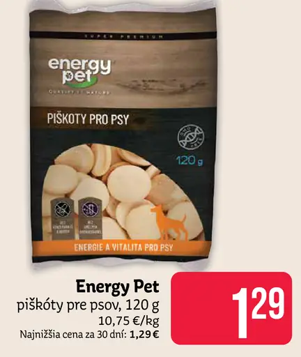 Energy Pet piškóty pre psy