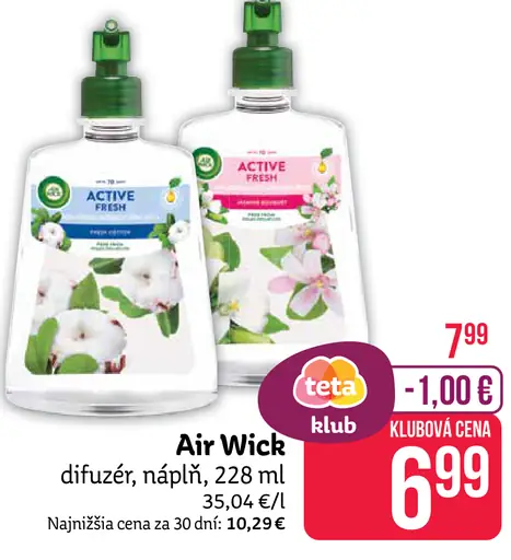 Air Wick difuzér, náplň 228 ml