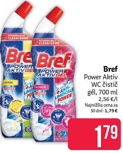 Bref Power Aktiv WC čistiaci gél