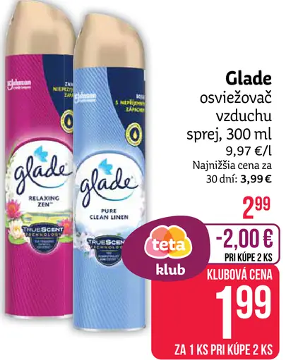 Glade osviežovač vzduchu sprej