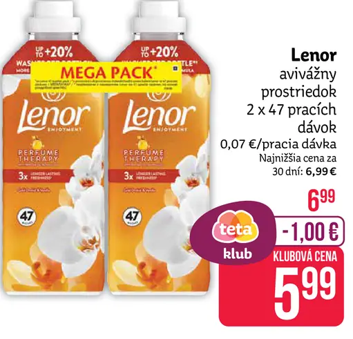 Lenor avivážny prostriedok