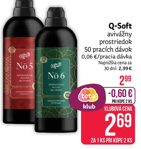 Q-Soft avivážny prostriedok