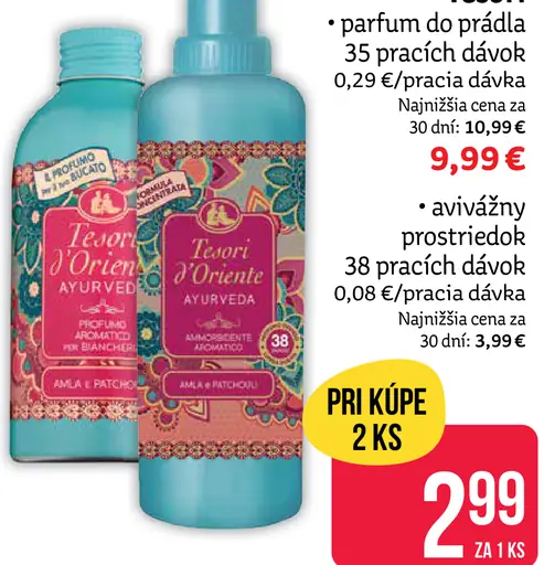 Tesori parfum do prádu