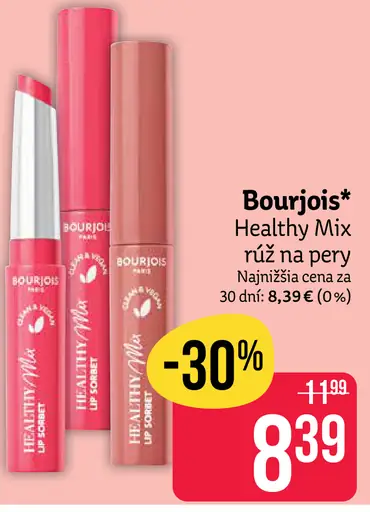 Bourjois Healthy Mix rúž na pery