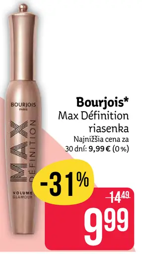 Bourjois Max Definition riasenka