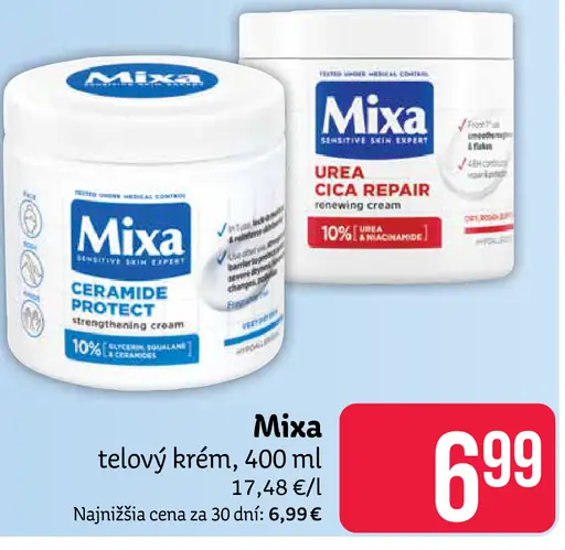 Mixa telový krém