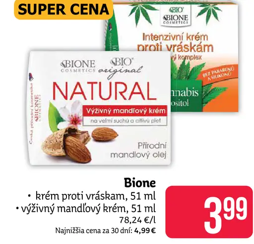 Biome krém proti vráskam
