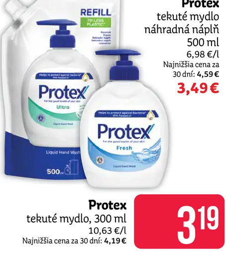 Protex Fresh tekuté mydlo náhradná náplň
