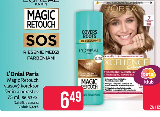 L'Oréal Paris Magic Retouch, ČIERNOHNEDÁ